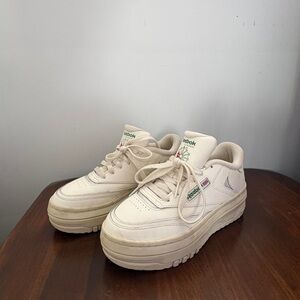 Reebok Off-White Platform Sneakers